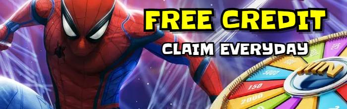 Spiderman let claim free credit everyday.